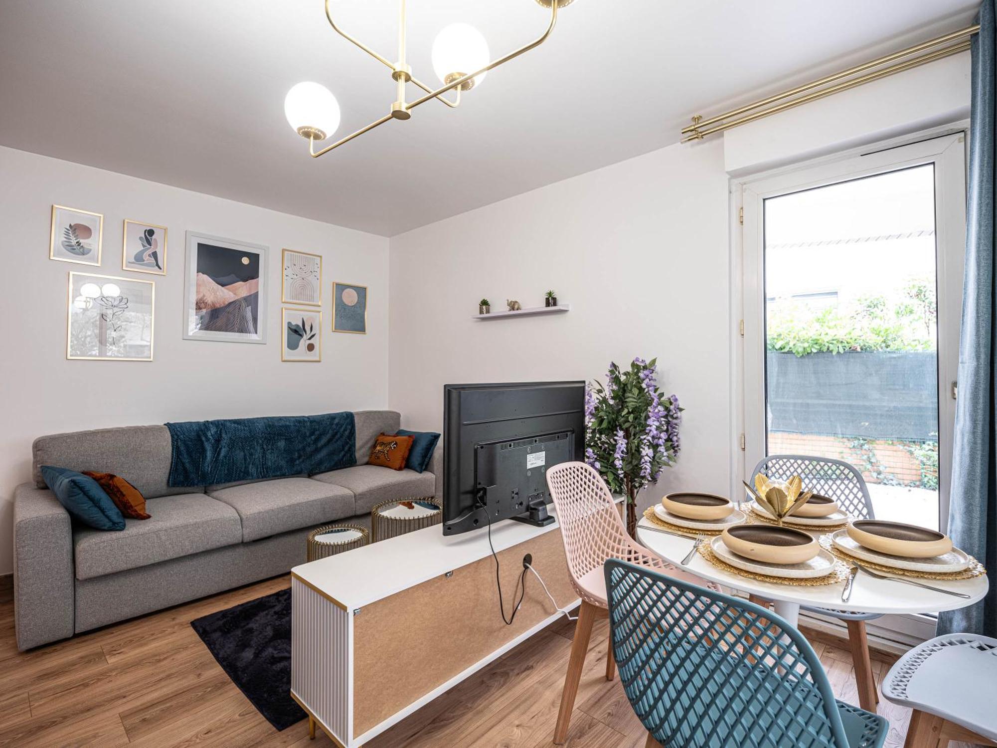 Appartement Cocooning En Centre-Ville - Residence Le Colisee Ermont Exterior photo